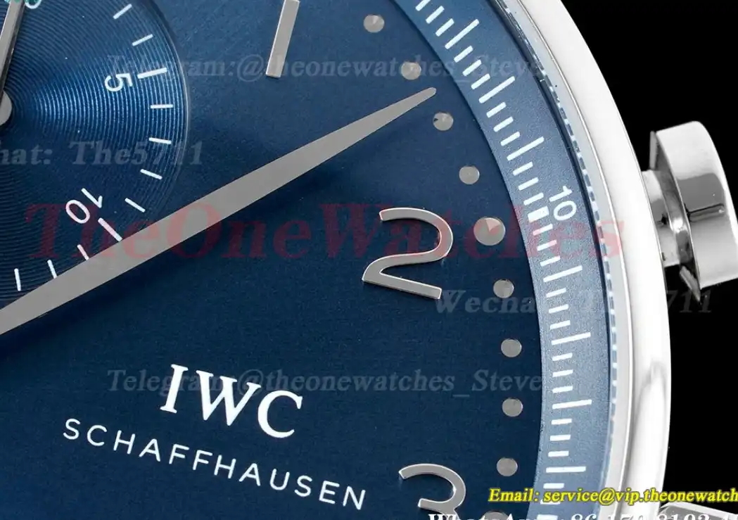 Portuguese Chrono 41mm SS LE Blue Dial RSF A69355