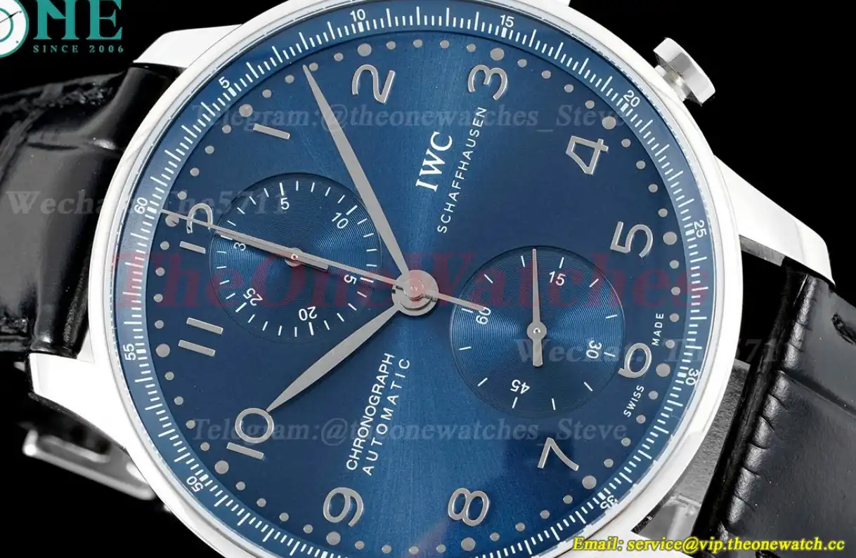 Portuguese Chrono 41mm SS LE Blue Dial RSF A69355