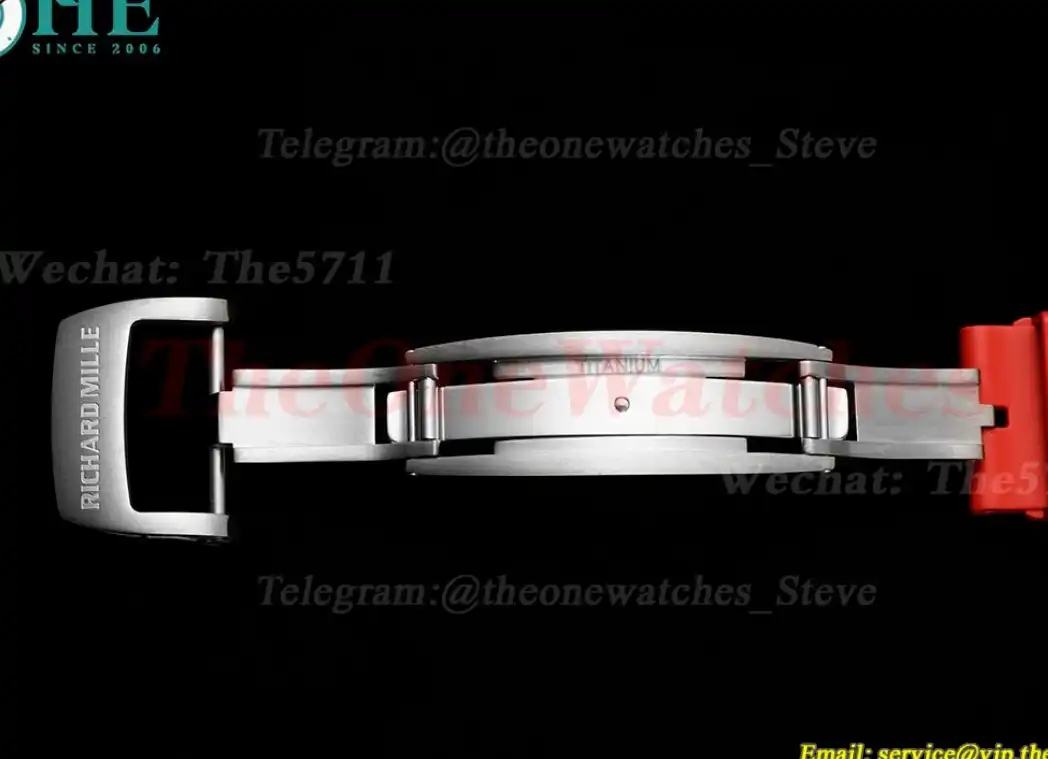 RM055 NTPT RU Red Crown on Red Rubber Strap ZF RMUL2 Super Clone