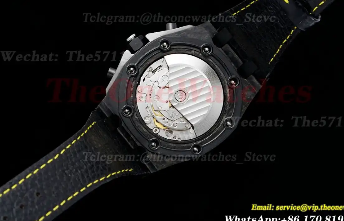 Royal Oak Offshore 42mm Cer LE Black Yellow APF A7750