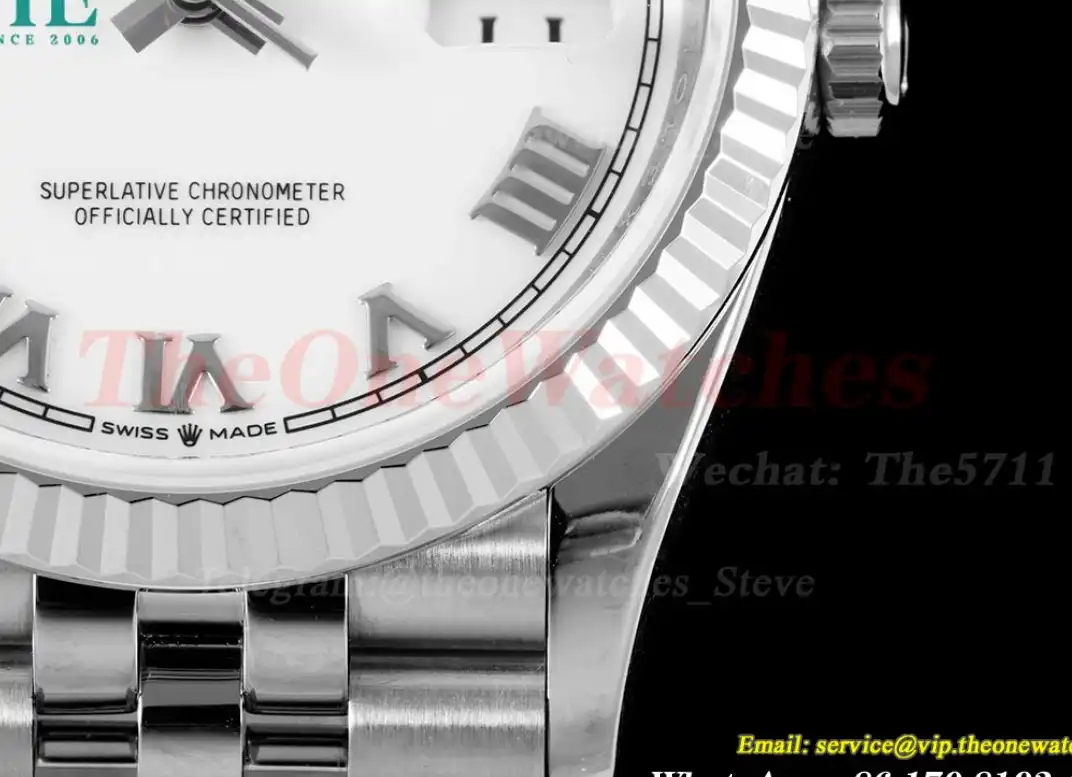 Datejust 126234 36mm Jub SS SS White Rmn VSF VS3235