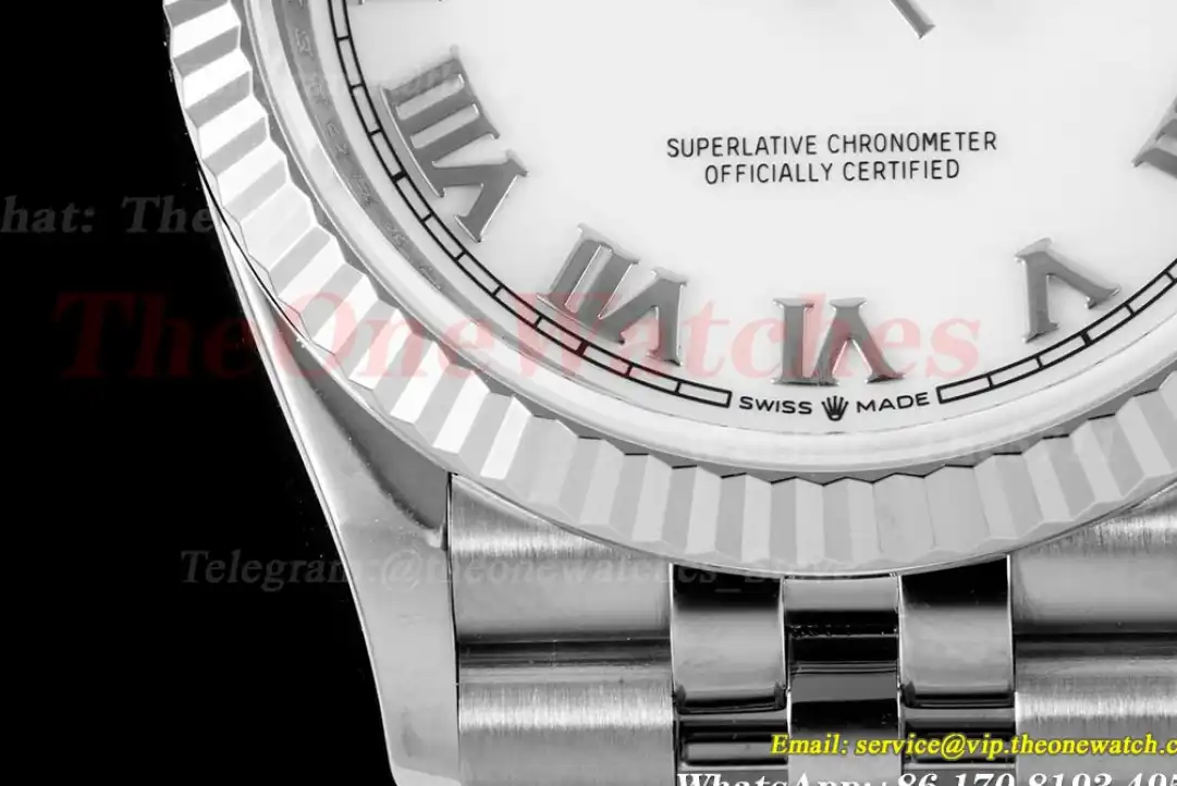 Datejust 126234 36mm Jub SS SS White Rmn VSF VS3235