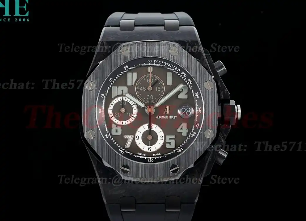 Royal Oak Offshore 42mm Cer RU Grey Green APF A3126