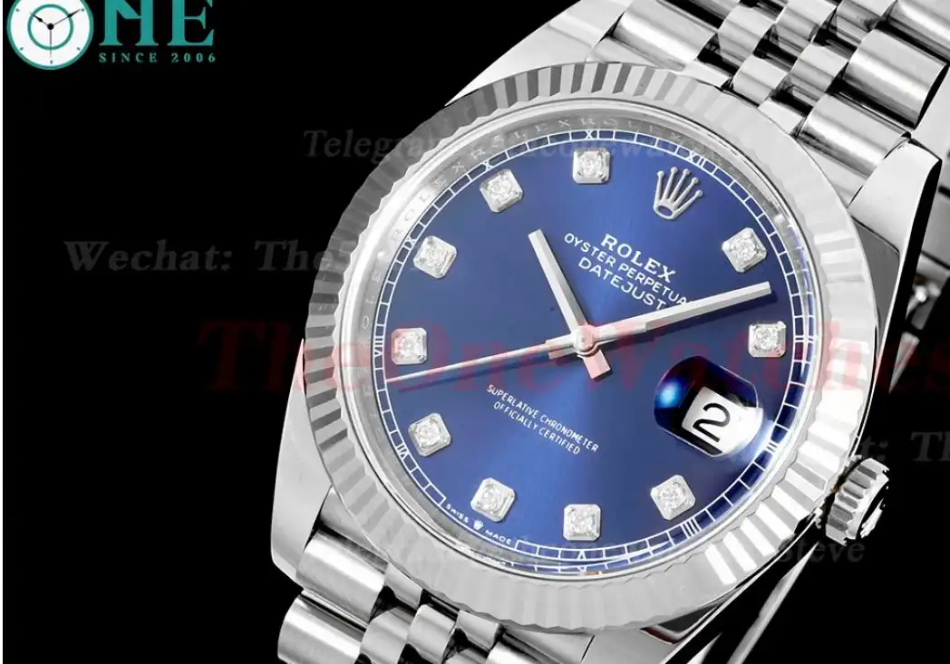 Datejust 126334 41mm Jub SS SS Blue Mois Clean SH3235