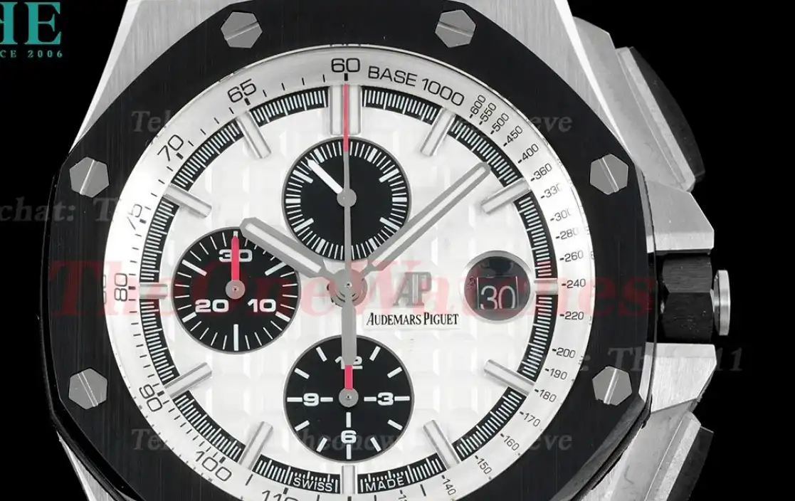 Royal Oak Offshore 44mm SS RU White Stk RSF A3126