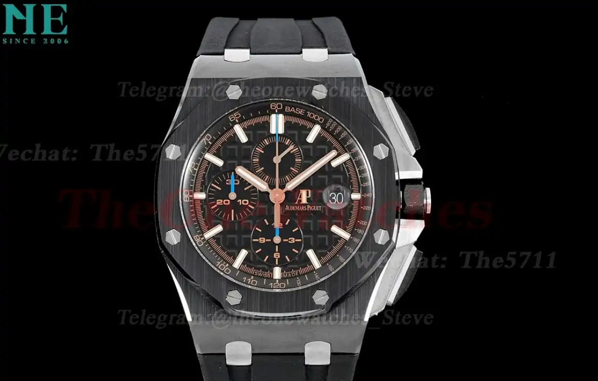 Royal Oak Offshore 44mm CER RU Blk Stk RSF A3126