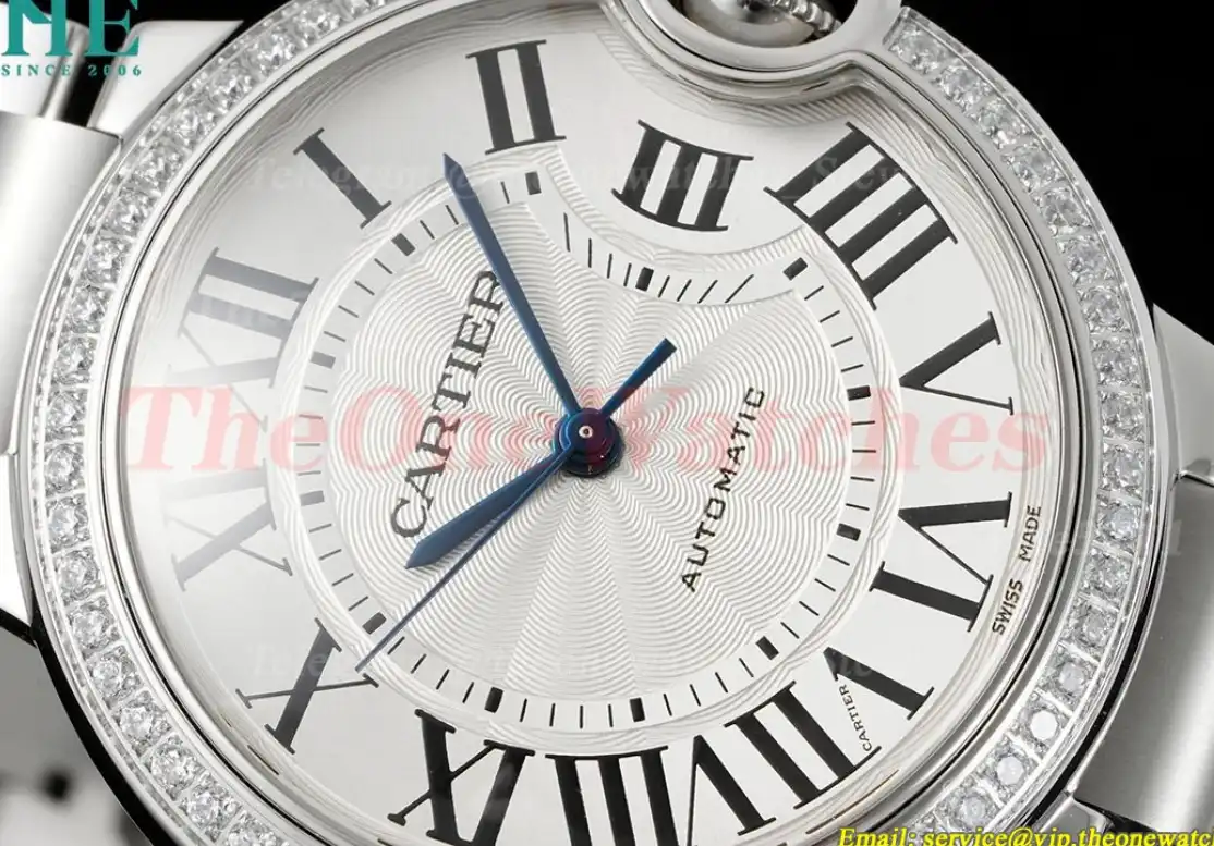 Ballon Bleu De Cartier 36mm SS SS Wht Stk 3KF A076