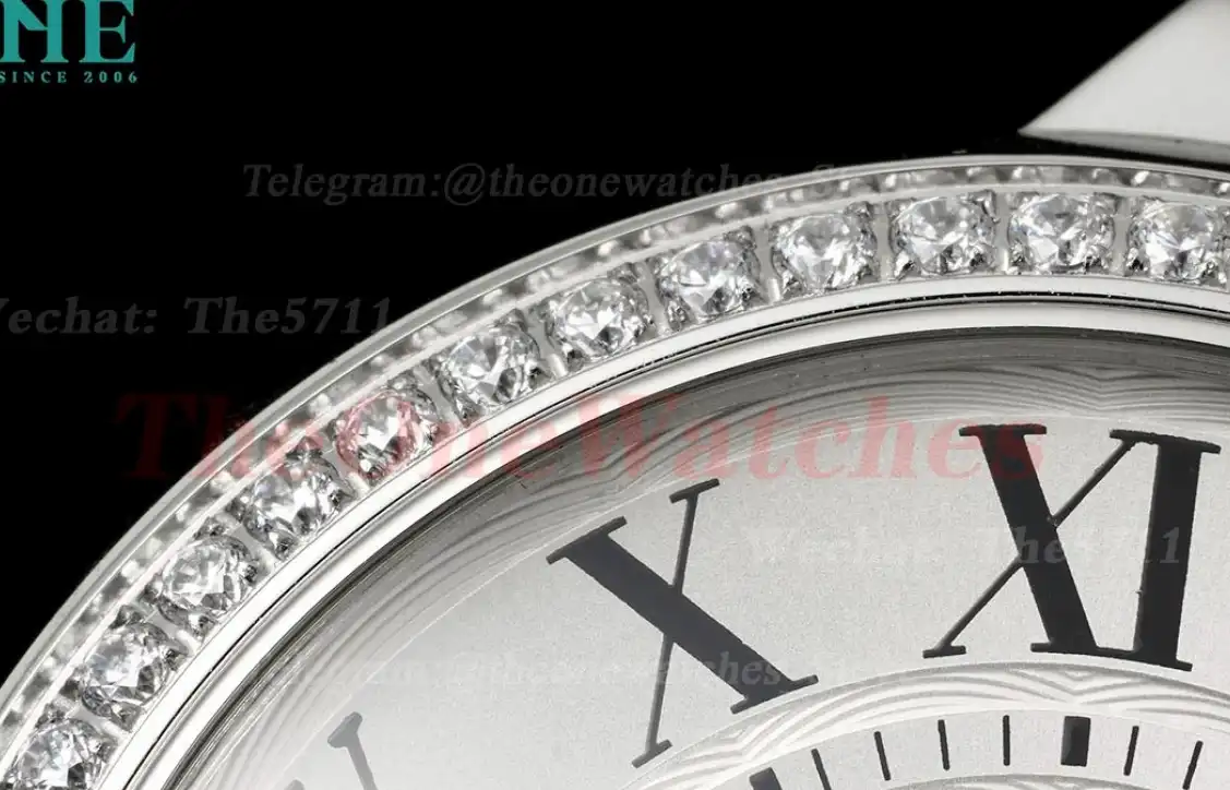 Ballon Bleu De Cartier 36mm SS SS Wht Stk 3KF A076