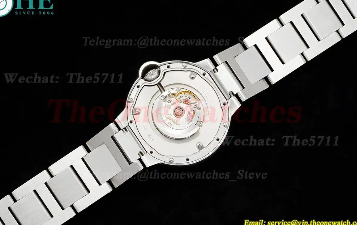 Ballon Bleu De Cartier 36mm SS SS Wht Stk 3KF A076