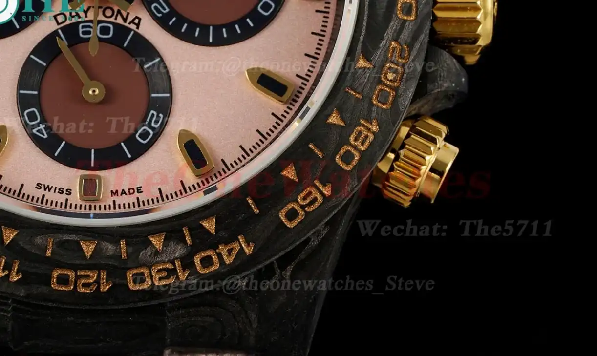 Daytona Diw 40mm Carbon NY Ice Cream Dial N6F DD4130