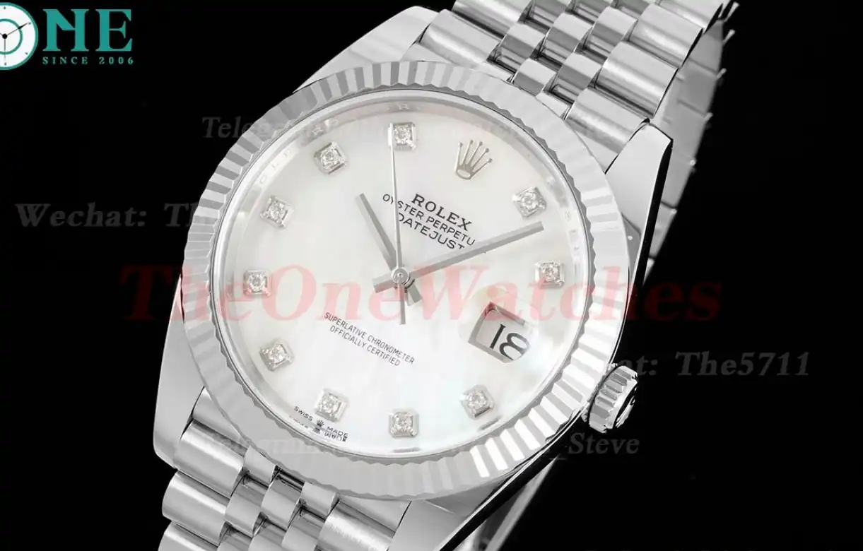 Datejust 126334 41mm Jub SS SS Mop Mois Clean SH3235