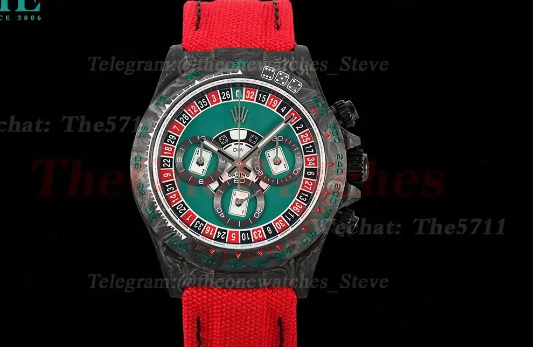 Daytona Diw 40mm Carbon NY Roulette Dial N6F DD4130