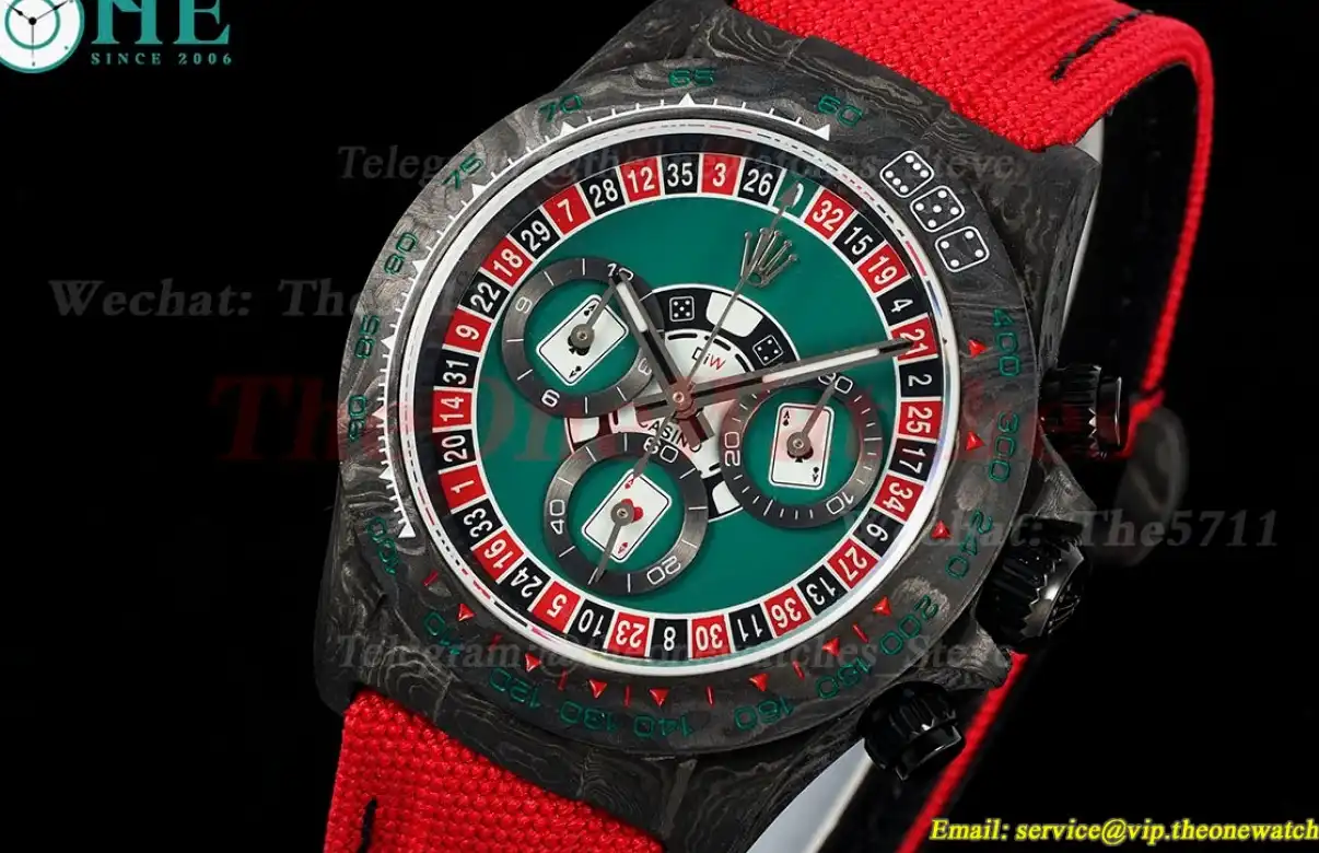 Daytona Diw 40mm Carbon NY Roulette Dial N6F DD4130