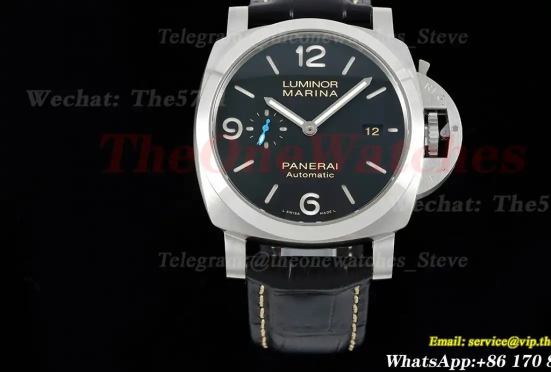 PAM1312 Luminor 44mm Black Dial SS LE TTF A9010