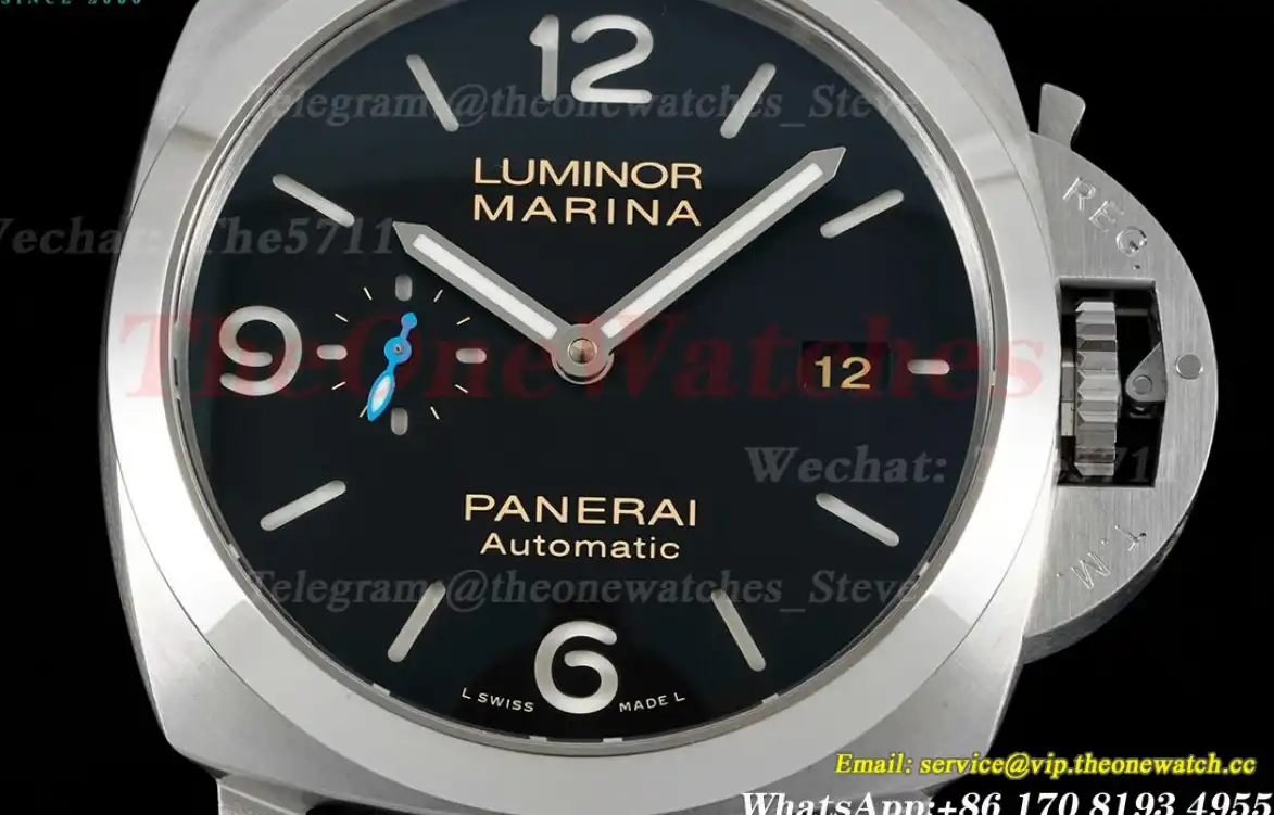 PAM1312 Luminor 44mm Black Dial SS LE TTF A9010