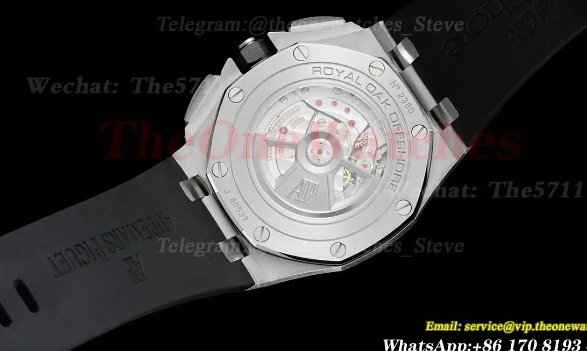 Royal Oak Offshore 44mm SS RU White Stk RSF A3126