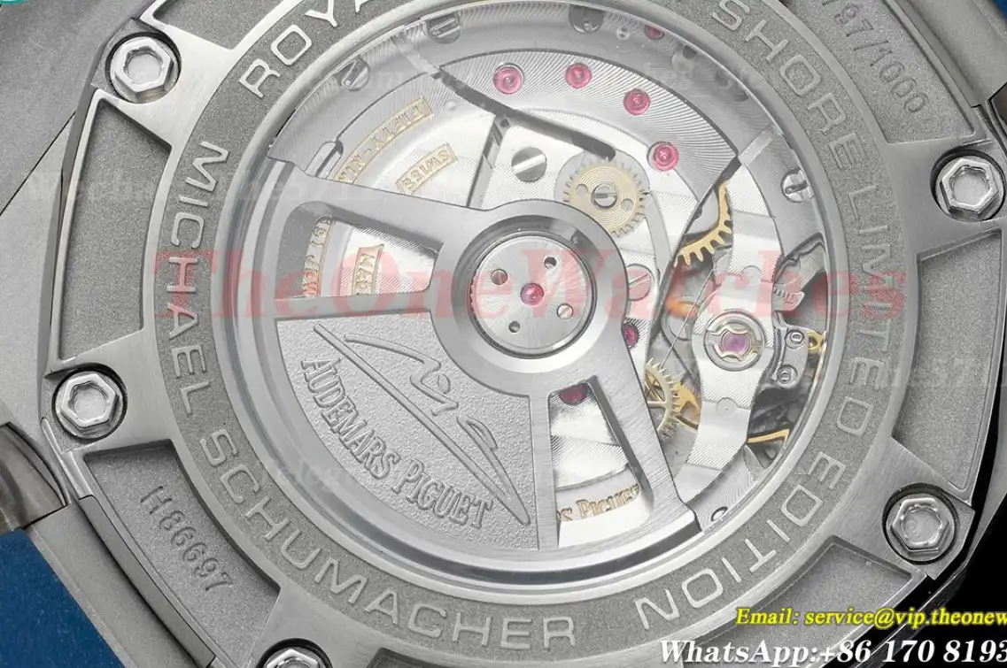 Royal Oak Offshore Schumacher 44mm SS RU Grey Dial APF A3126