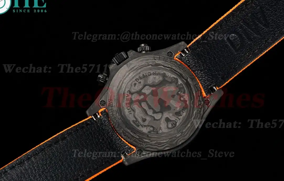 Daytona Diw 40mm Carbon NY Black Orange N6F DD4130