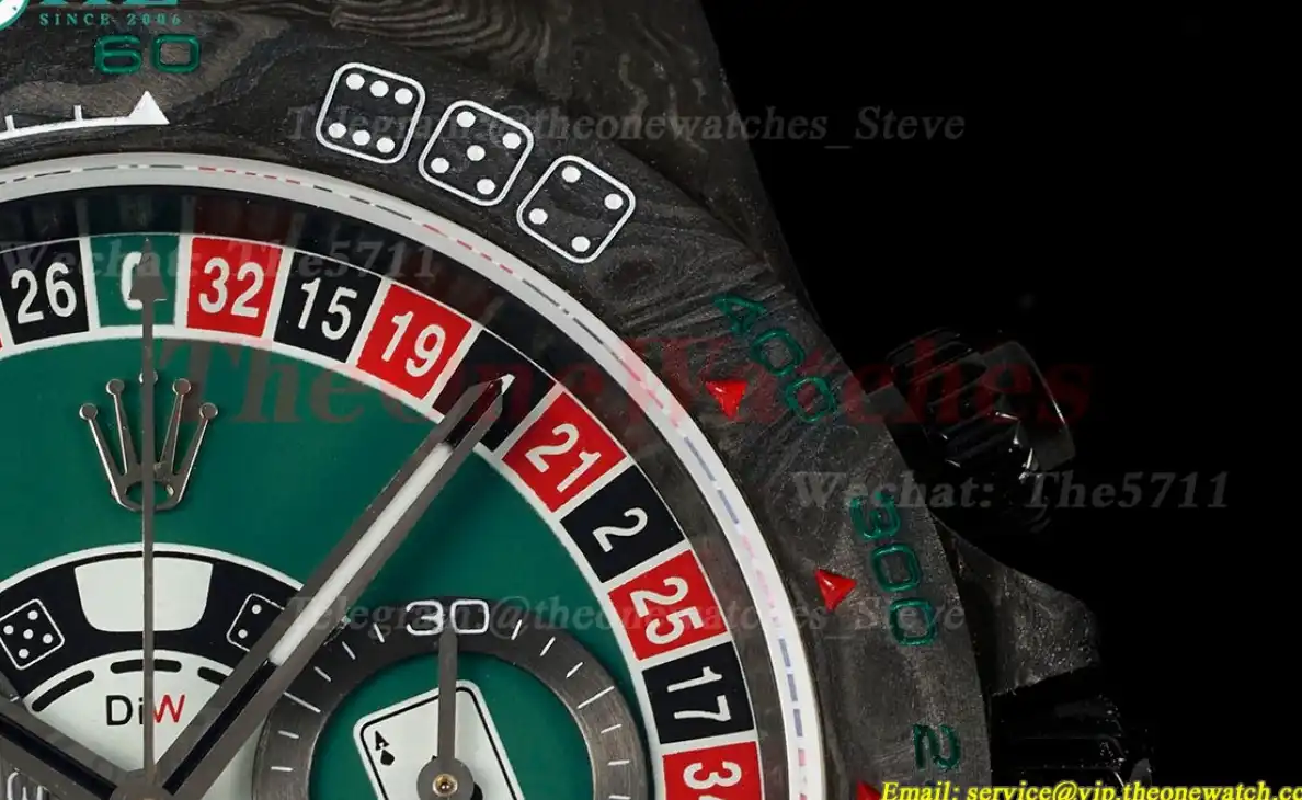 Daytona Diw 40mm Carbon NY Roulette Dial N6F DD4130