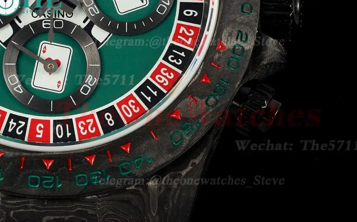 Daytona Diw 40mm Carbon NY Roulette Dial N6F DD4130