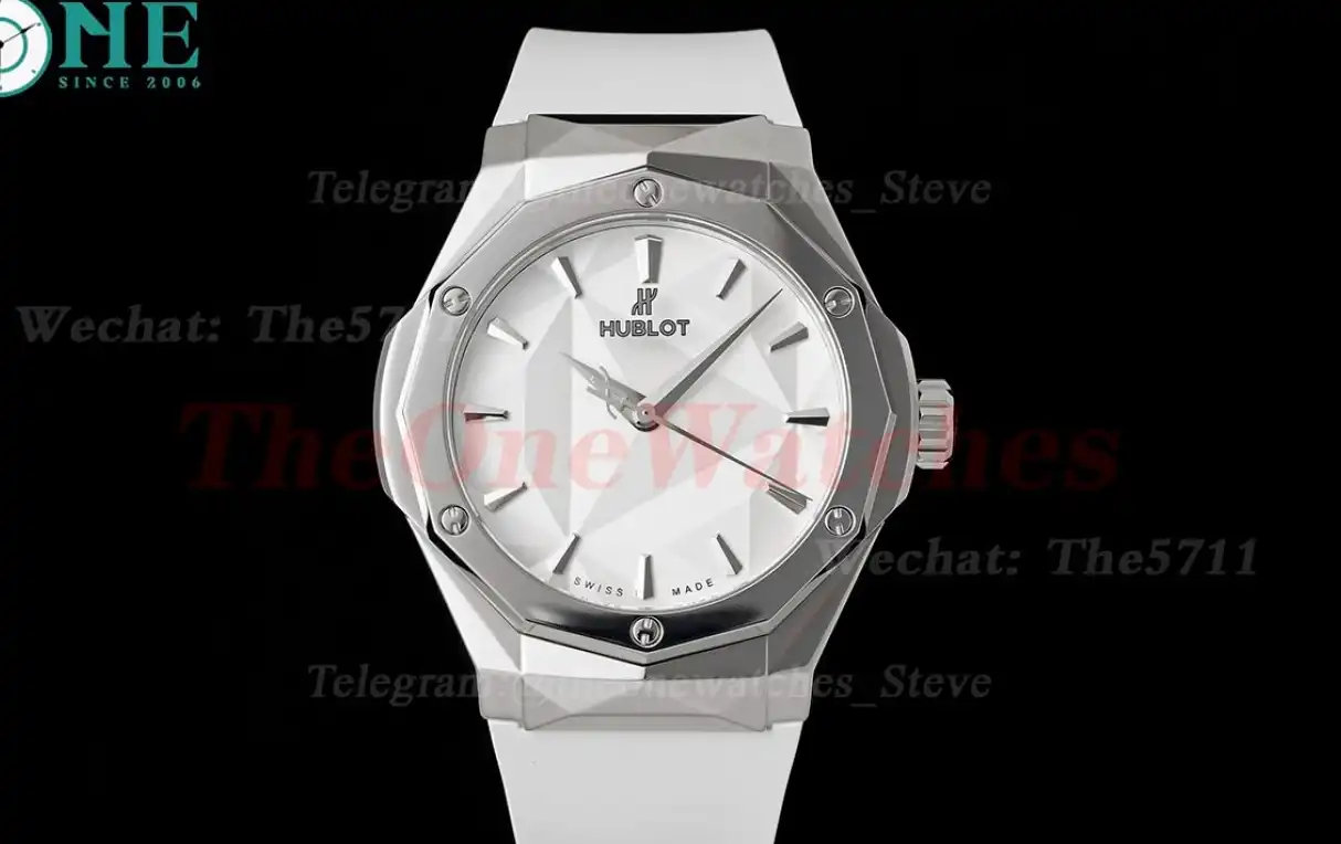 Classic Fusion 40mm SS RU White Stk APSF A2892