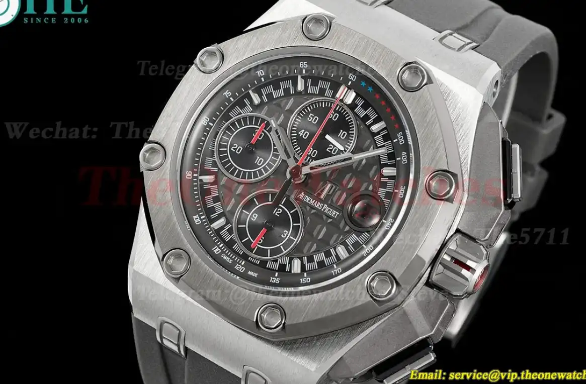 Royal Oak Offshore Schumacher 44mm SS RU Grey Dial APF A3126