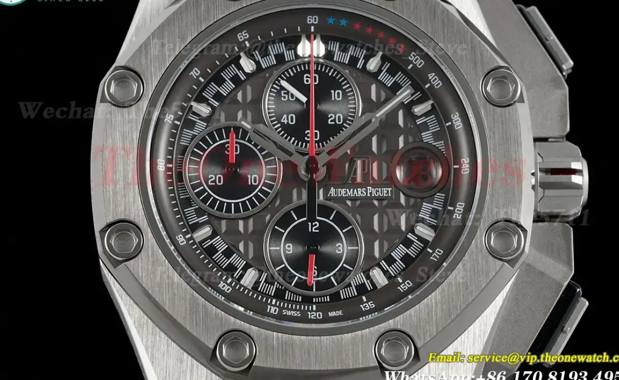 Royal Oak Offshore Schumacher 44mm SS RU Grey Dial APF A3126