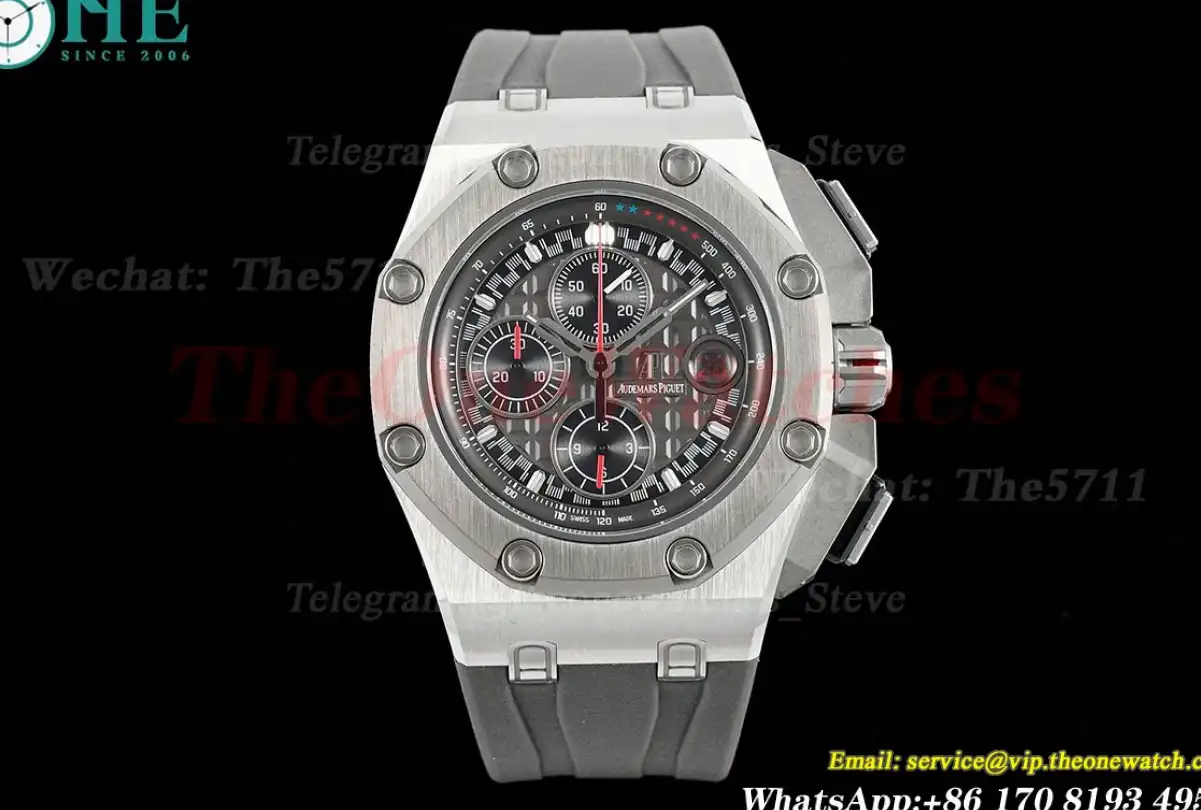 Royal Oak Offshore Schumacher 44mm SS RU Grey Dial APF A3126