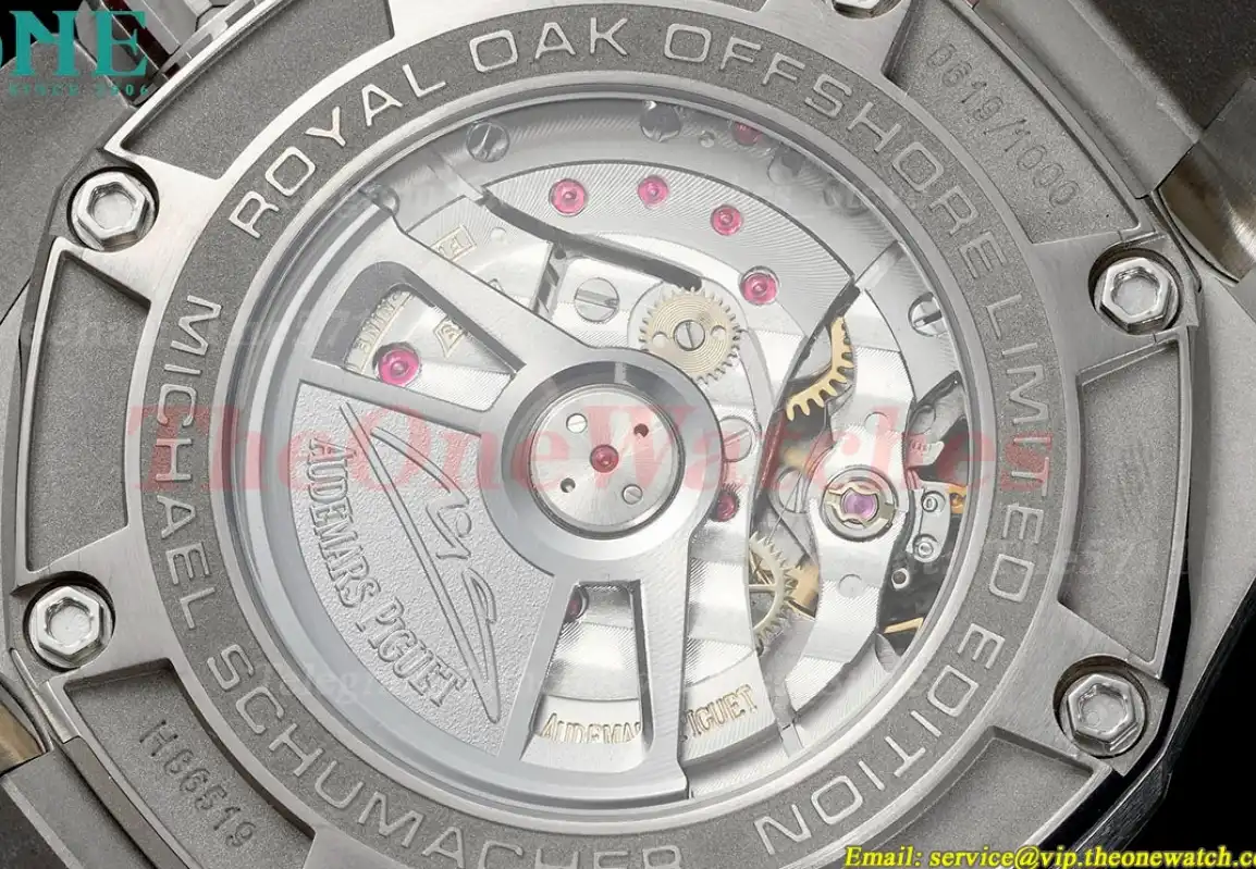 Royal Oak Offshore Schumacher 44mm SS RU Grey Dial APF A3126