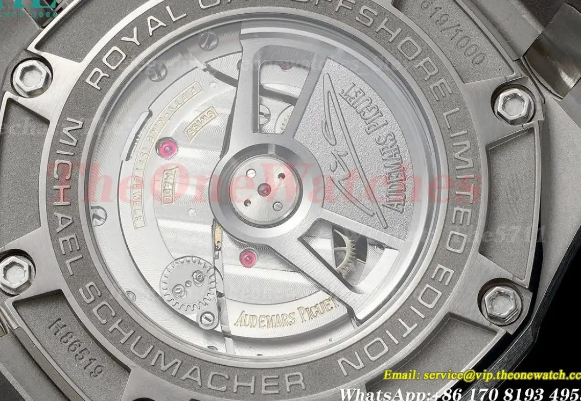 Royal Oak Offshore Schumacher 44mm SS RU Grey Dial APF A3126