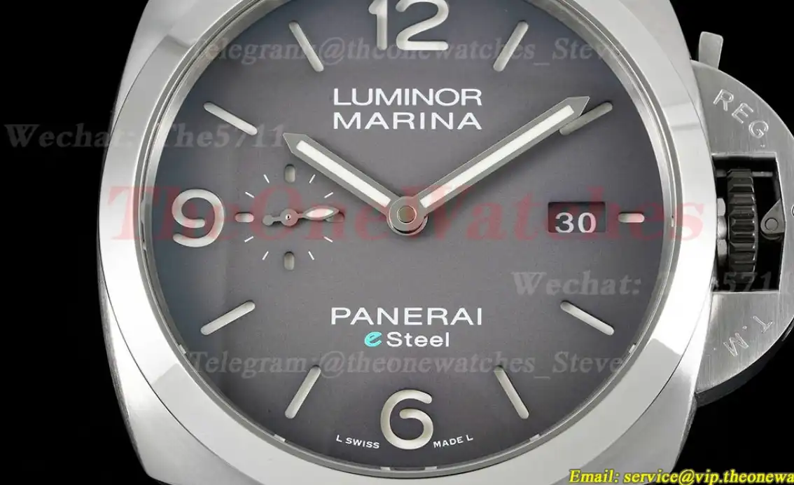 PAM1358 Luminor 44mm Grey Dial SS NY TTF A9010