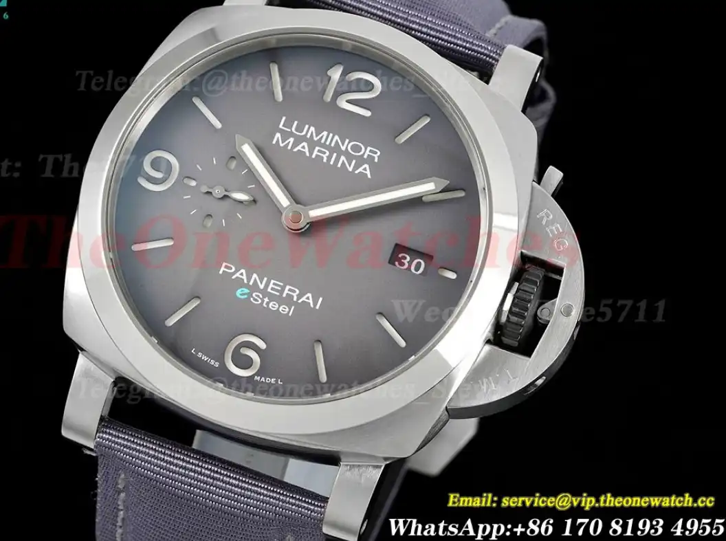 PAM1358 Luminor 44mm Grey Dial SS NY TTF A9010