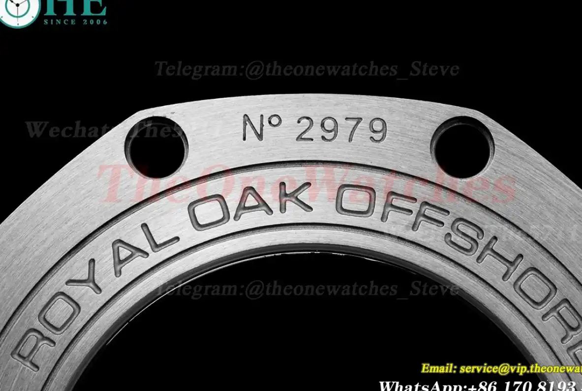 Royal Oak Offshore 44mm SS LE Grey Blue Stk APF A3126