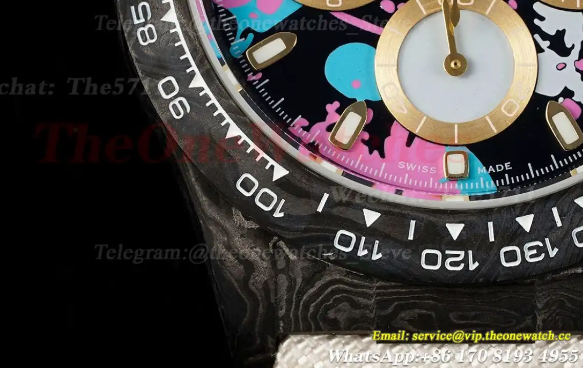 Daytona Diw 40mm Carbon NY Colorful Dial N6F DD4130