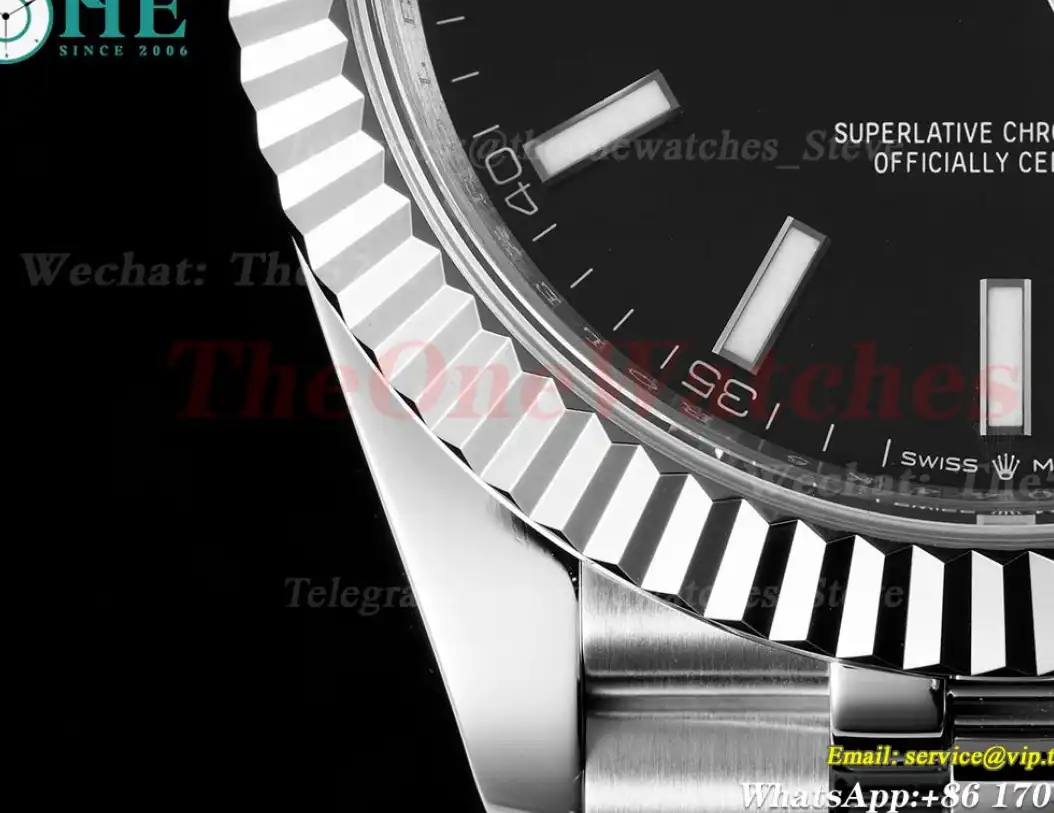 Datejust 126334 41mm Jub SS SS Black Stk Clean SH3235