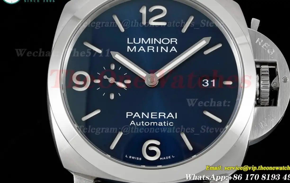 PAM1313 Luminor 44mm Blue Dial SS LE TTF A9010