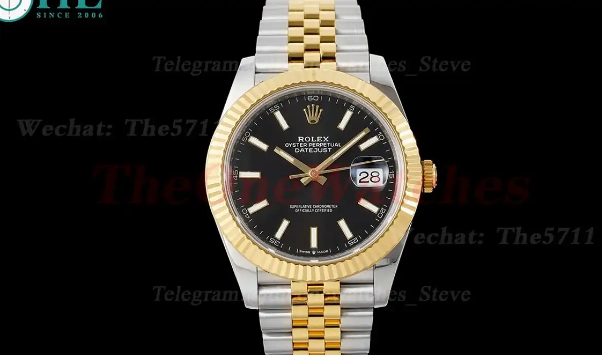 Datejust 126333 41mm Jub SS YG Black Dial VSF VS3235