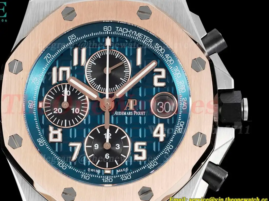 Royal Oak Offshore 42mm SS LE Blue Num APF A3126