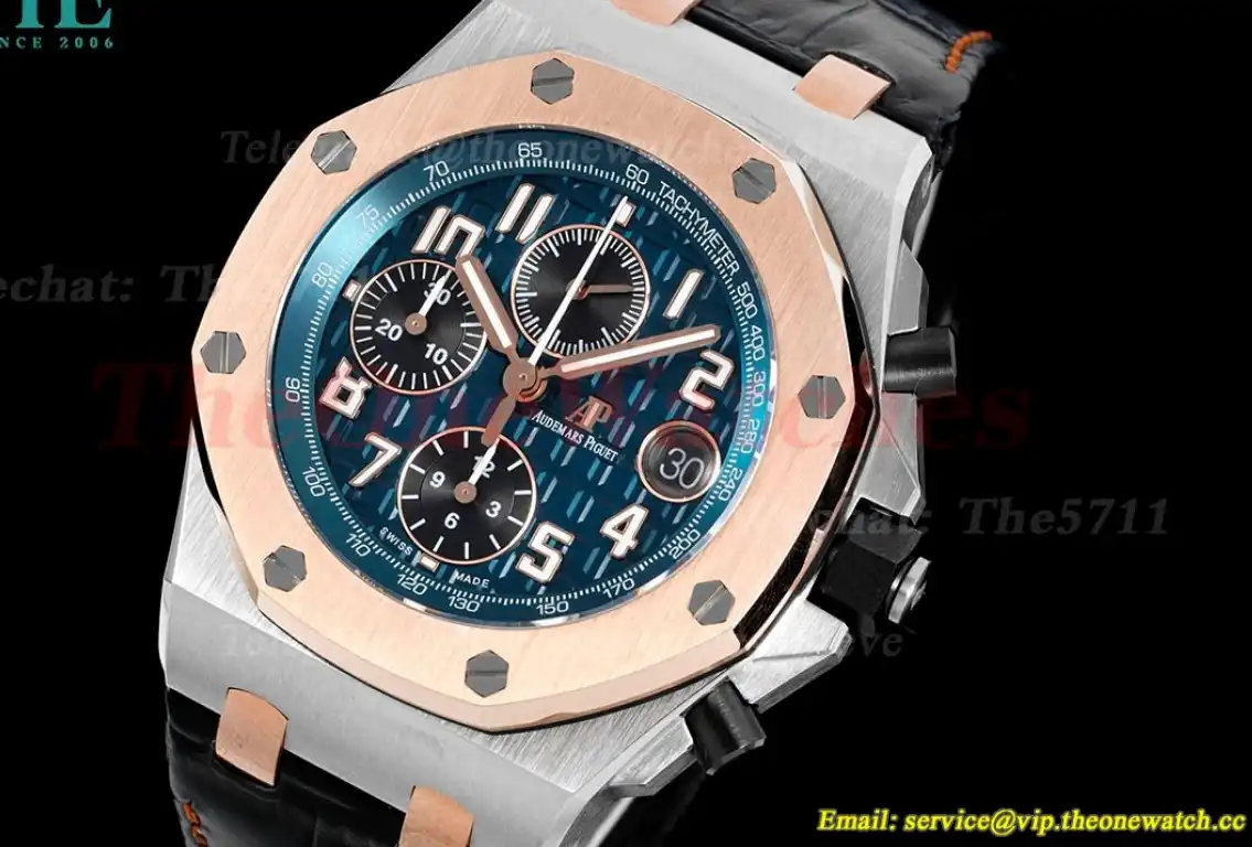 Royal Oak Offshore 42mm SS LE Blue Num APF A3126