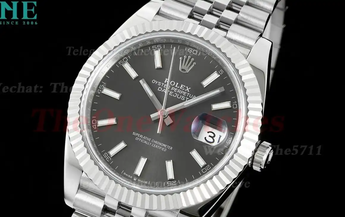 Datejust 126334 41mm Jub SS SS Grey Stk Clean SH3235