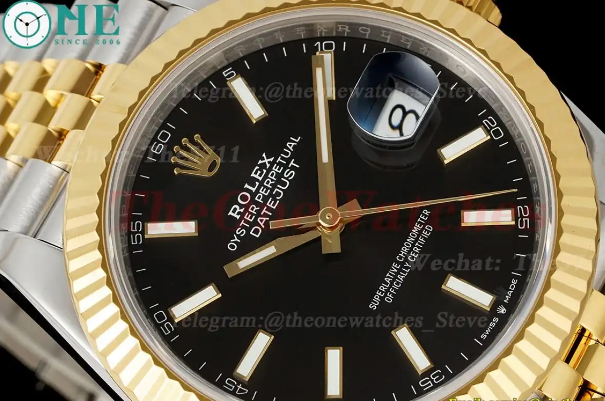 Datejust 126333 41mm Jub SS YG Black Dial VSF VS3235