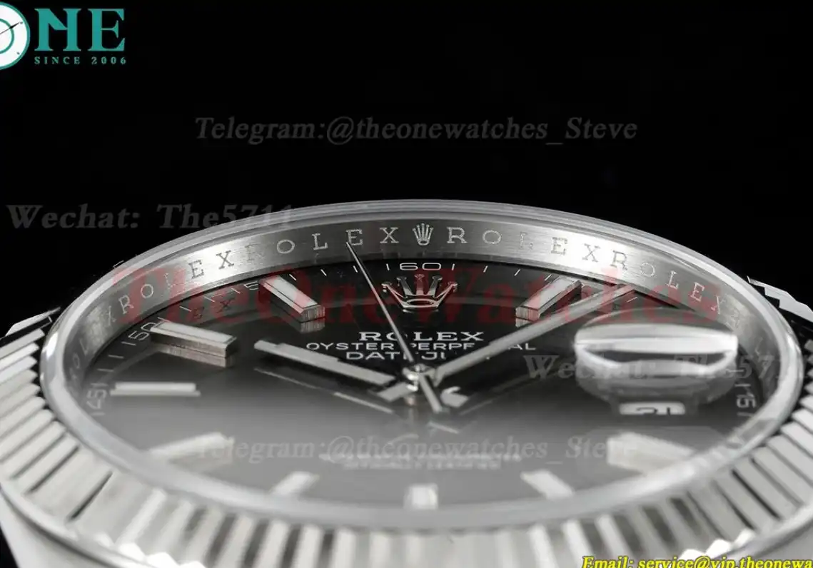 Datejust 126334 41mm Jub SS SS Grey Stk Clean SH3235