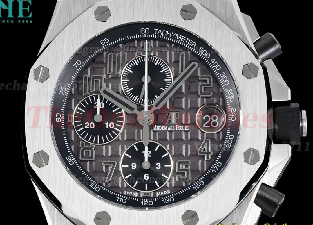 Royal Oak Offshore 42mm SS LE Grey Num APF A3126