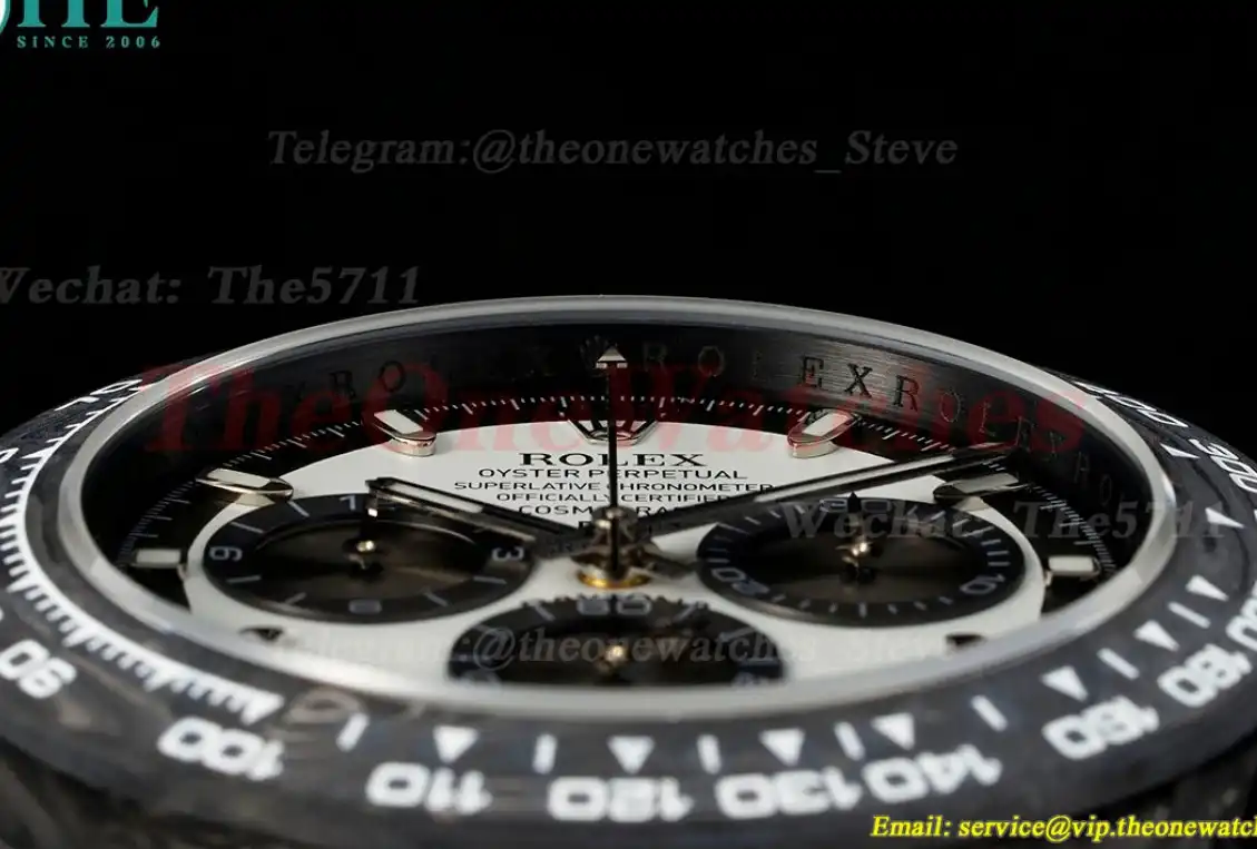 Daytona Diw 40mm Carbon NY White Black N6F DD4130