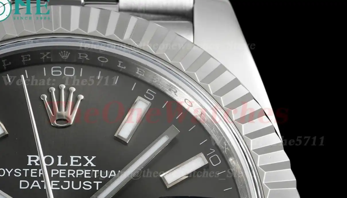 Datejust 126334 41mm Jub SS SS Grey Stk Clean SH3235