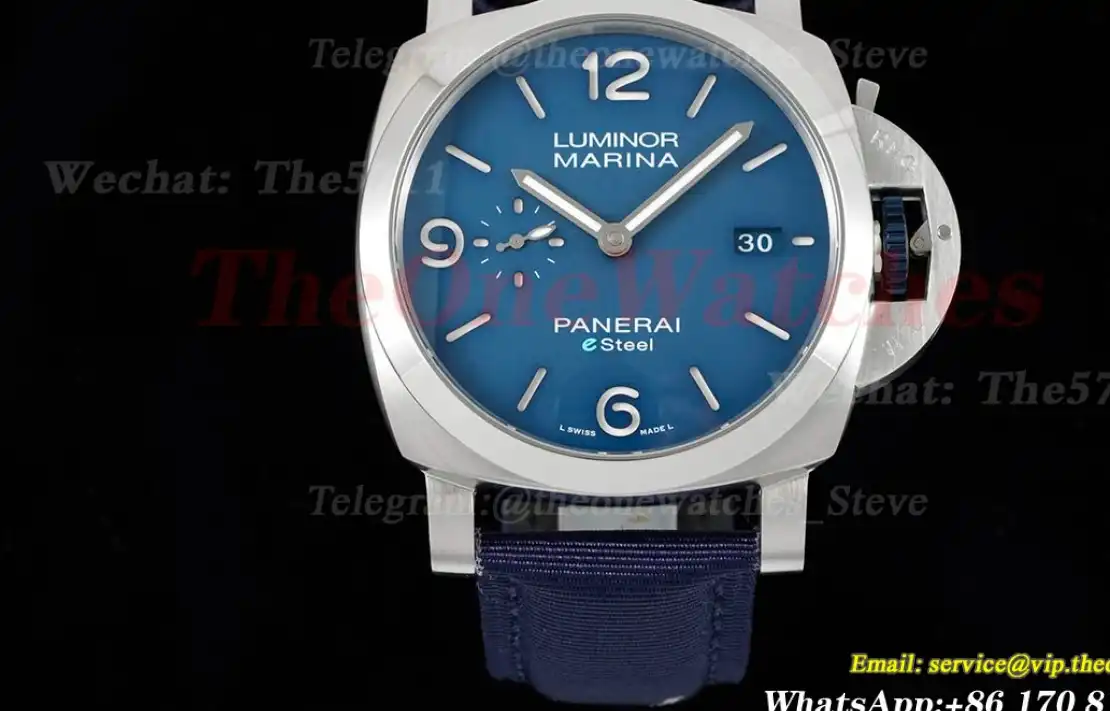 PAM1157 Luminor 44mm Blue Dial SS NY TTF A9010