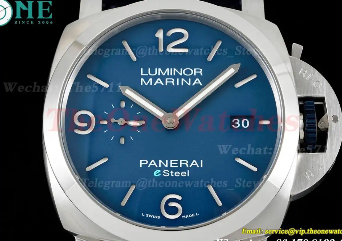 PAM1157 Luminor 44mm Blue Dial SS NY TTF A9010