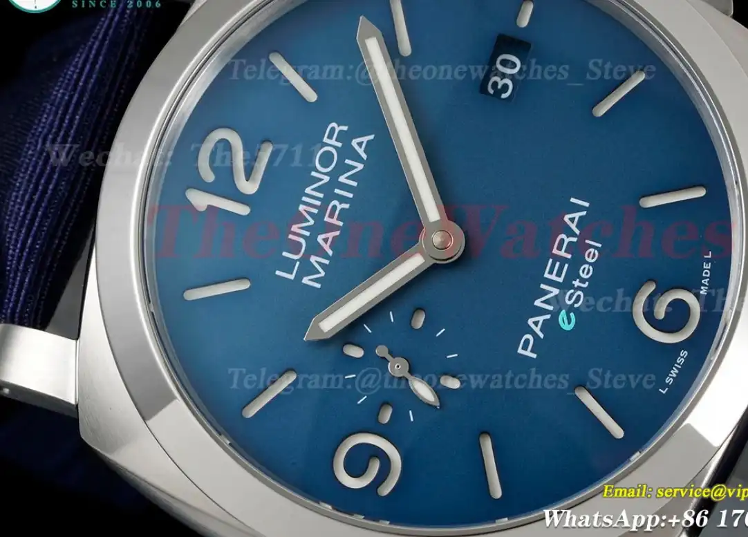 PAM1157 Luminor 44mm Blue Dial SS NY TTF A9010