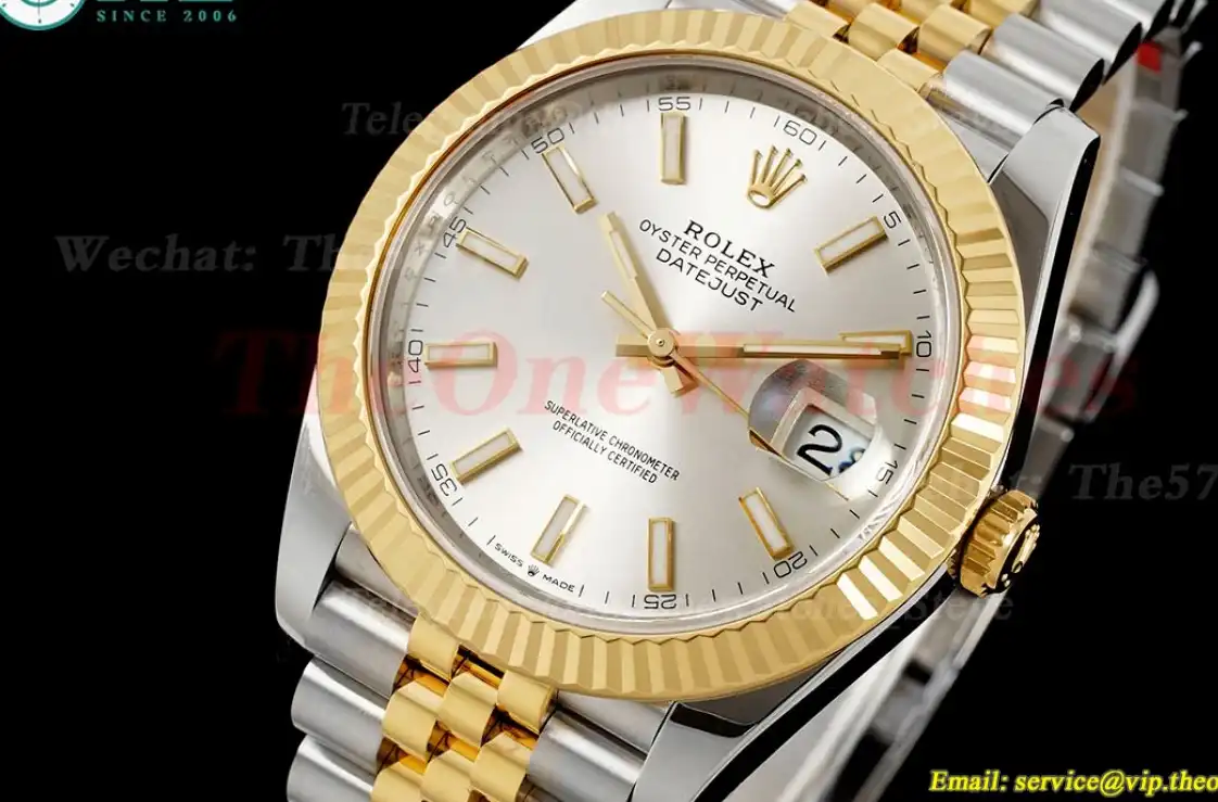 Datejust 126333 41mm Jub SS YG Silver Dial VSF VS3235