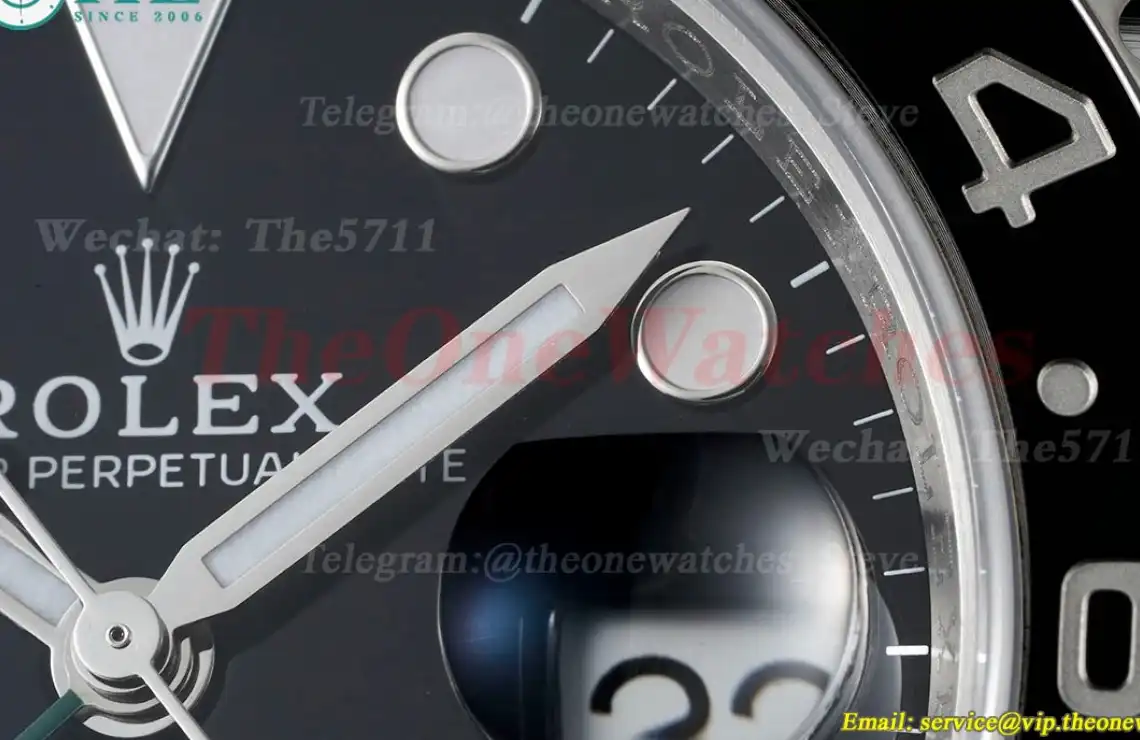 GMT II 116710LN Oys 904L SS SS Blk CLEAN VR3186 CHS